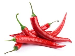 Il componente attivo del gel Hondroten è il peperoncino rosso.